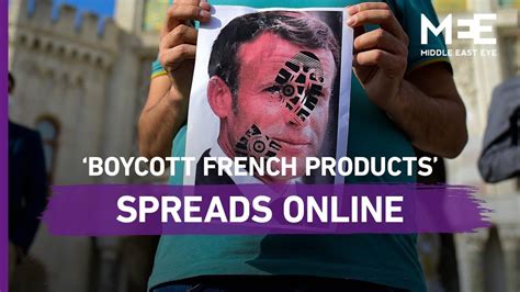 Campaign launched on social media to boycott French goods .